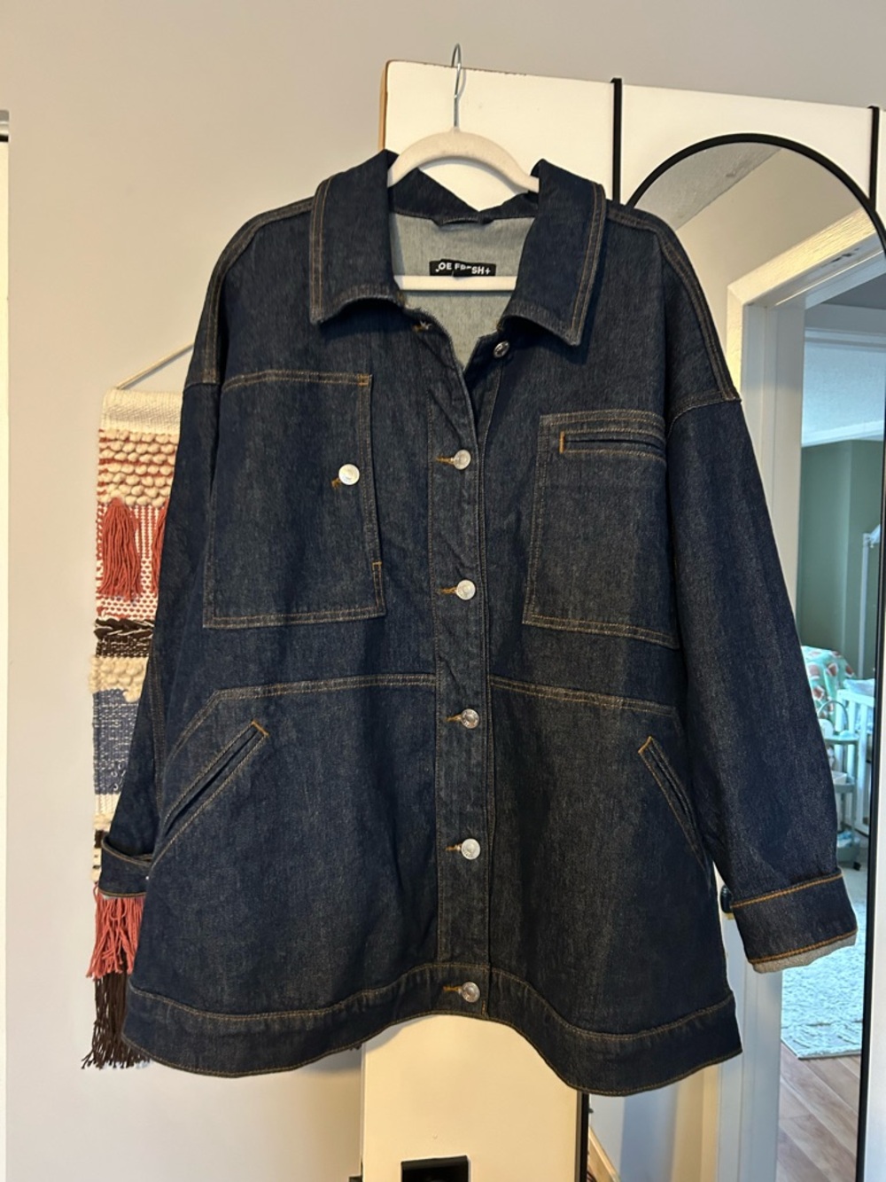 Joe Fresh Navy Blue Denim Jacket